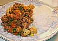 Hackfleischpfanne mit Buttergem&uuml;se
