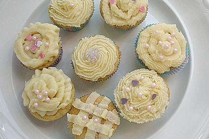 Vanille - Frischk&auml;se - Frosting / Vanilla Cream Cheese Frosting 5