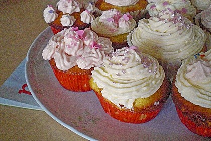 Vanille - Frischk&auml;se - Frosting / Vanilla Cream Cheese Frosting 20