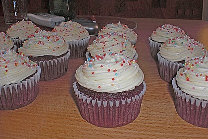 Vanille - Frischk&auml;se - Frosting / Vanilla Cream Cheese Frosting 24