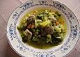 Kartoffelsuppe mit Fleischb&auml;llchen