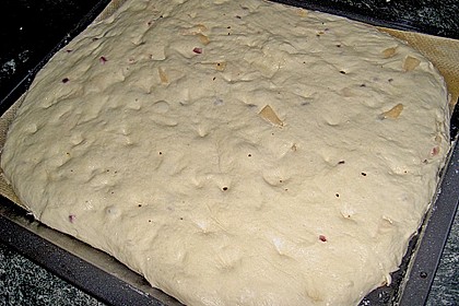 Apfel - Zwiebel - Focaccia 2