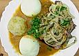 Rinderschmorbraten mit Zwiebeln
