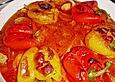 Gef&uuml;llte Paprika mit Hackfleisch und Reis