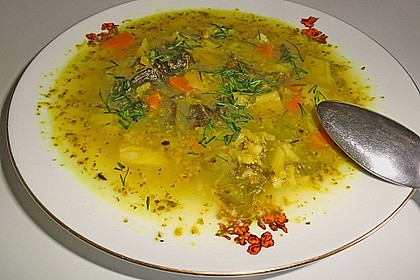 Kartoffelsuppe nicht mehlig-s&auml;mig und ohne Wurst und Fleisch
