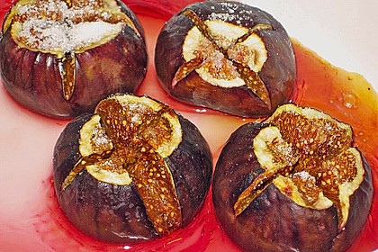 Feigen mit Cr&egrave;me fra&icirc;che 1