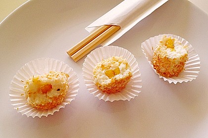 Sushi mal anders - süß als Dessert 7