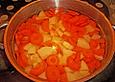 Saure Kartoffelst&uuml;ckchen mit Blutwurst