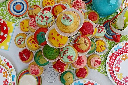 Rainbow Cupcakes 2