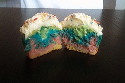 Rainbow Cupcakes 10