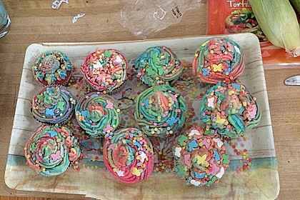 Rainbow Cupcakes 12