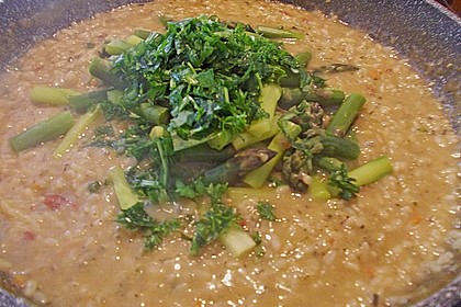 Leckeres Spargelrisotto f&uuml;r Kalorienbewusste