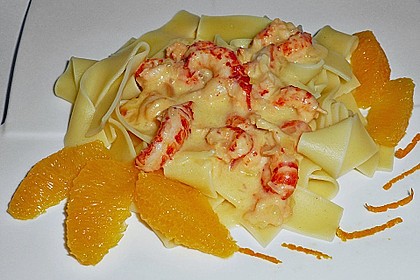 Flusskrebse in Orangenbutter - Sauce 2