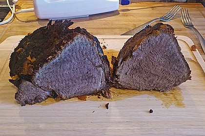 Sauerbraten mit Rotkohl und Kartoffelklößen 15