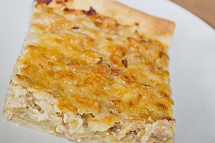 Einfacher Zwiebelkuchen