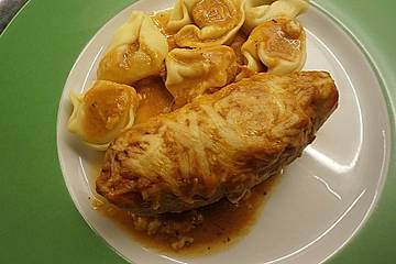 Schinken - Hack - Röllchen