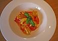 Tortellini in einer Speck - Sahne - Sauce