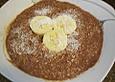 Schoko - Bananen - Kokos - Porridge