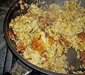 Gem&uuml;seschmarren mit Knoblauchdip (Bild)