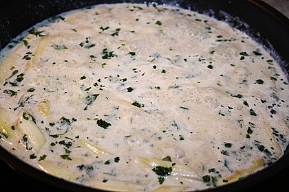 H&auml;hnchen - Spargel - Pfanne 5
