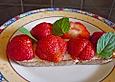 Kinders Lieblingsbrot  - mit Erdbeeren und Baiser