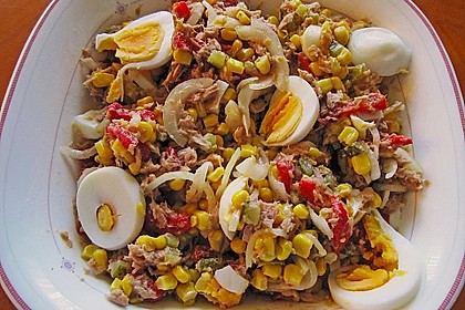 Thunfisch - Mais - Salat 2
