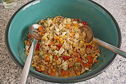 Thunfisch - Mais - Salat 4