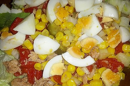 Thunfisch - Mais - Salat 5