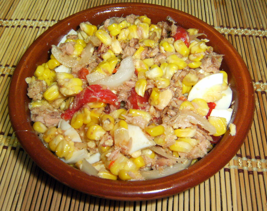 Thunfisch - Mais - Salat (Rezept mit Bild) von Schokomaus01 | Chefkoch.de