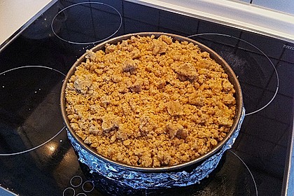 Johannisbeer - Käsekuchen mit Streusel 36