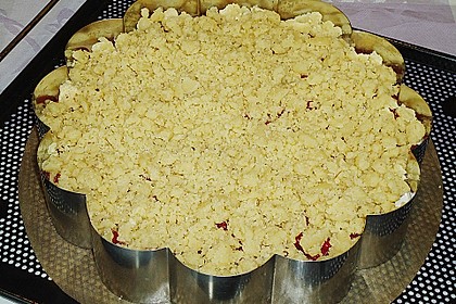 Johannisbeer - Käsekuchen mit Streusel 35