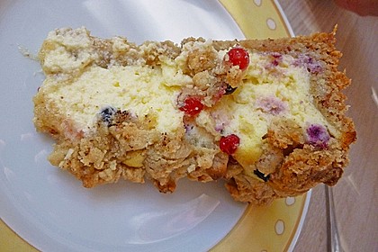 Johannisbeer - Käsekuchen mit Streusel 26
