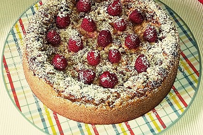 Johannisbeer - Käsekuchen mit Streusel 16