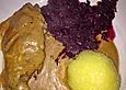 Buttermilch - Kaninchen in Rotweinso&szlig;e nach Opa Hans