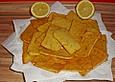 Frittierte Kichererbsenplatten