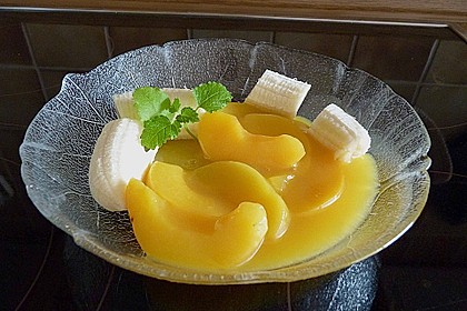 Bananen - Pfirsich - Quark 1