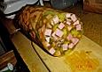 Schinkens&uuml;lzwurst