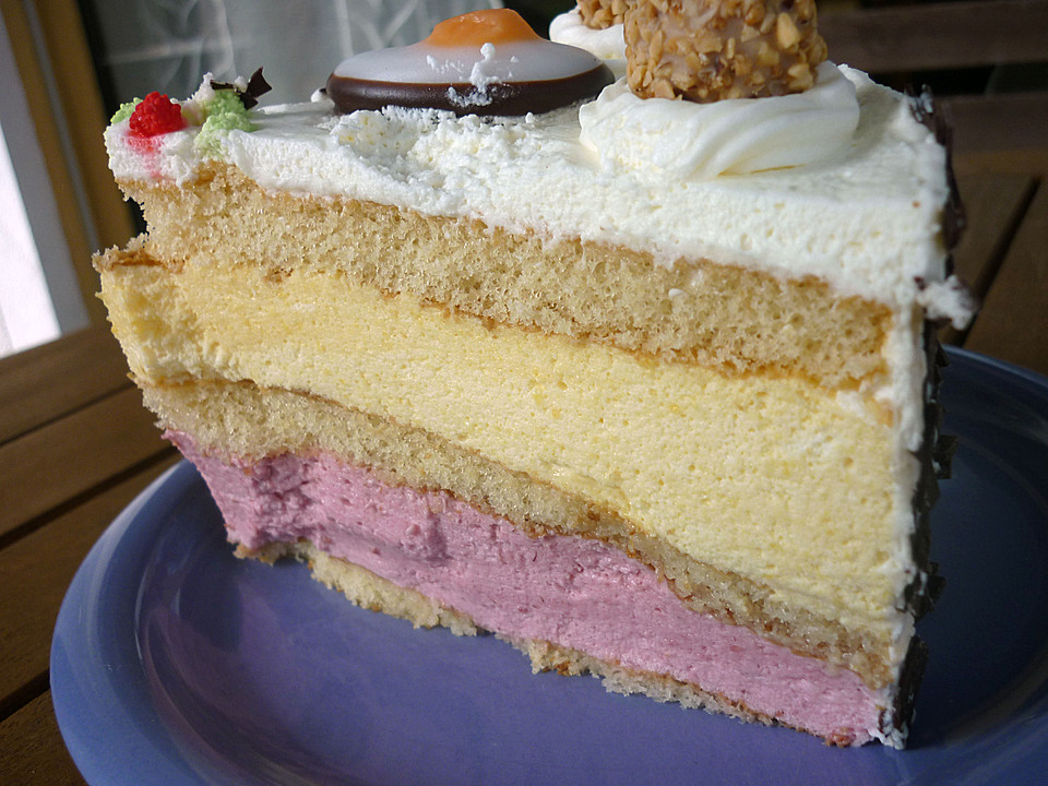 Pfirsich - Melba - Torte (Rezept mit Bild) von Salmiak | Chefkoch.de