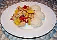 Huhn mit Ananas