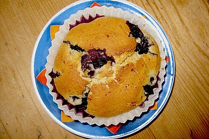 Blaubeermuffins mit Toblerone