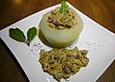 Kohlrabi mit Pilzragout