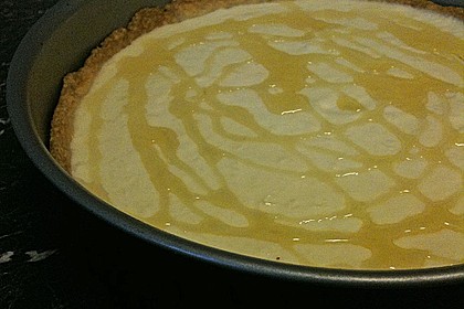 K&auml;sekuchen mit Karamell 2