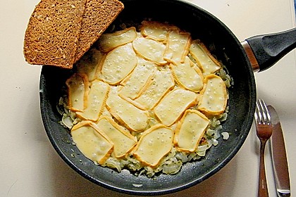 Maurerkotelett oder ged&auml;mpfter K&auml;se