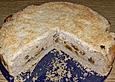 Quark - Soft Pflaumen - Mandel Kuchen