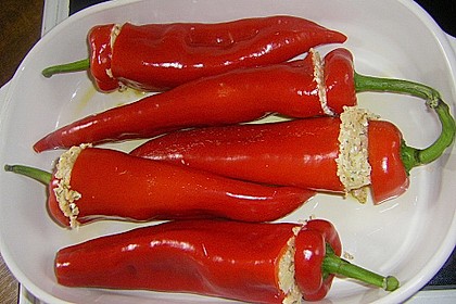Gef&uuml;llte Spitzpaprika mit Couscous 8