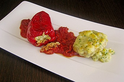 Gef&uuml;llte Spitzpaprika mit Couscous 12