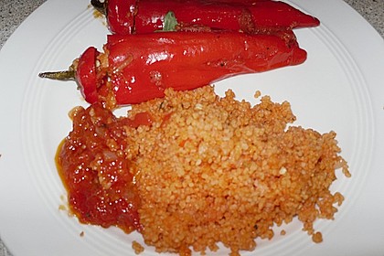 Gef&uuml;llte Spitzpaprika mit Couscous 14