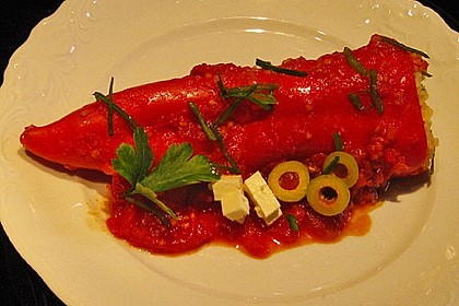 Gef&uuml;llte Spitzpaprika mit Couscous 15