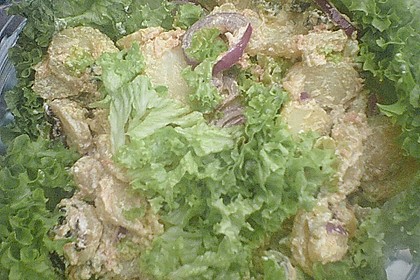 Kartoffelsalat in cremigem Ziegenfrischk&auml;se 1