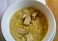 Kartoffel-Sauerkraut Suppe mit R&auml;uchertofu